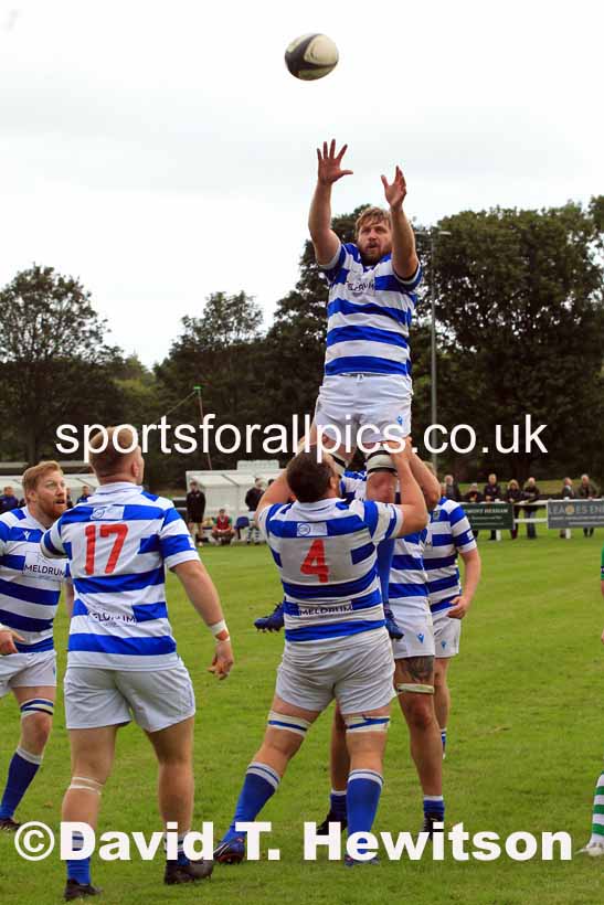 Tynedale v Wharfedale Foresters.  Photo: David T. Hewitson/Sports for All Pics